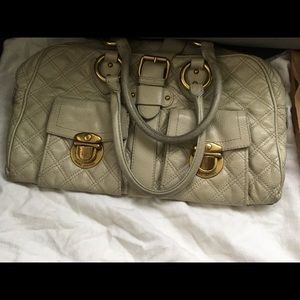 Marc Jacobs Leather Off White Handbag